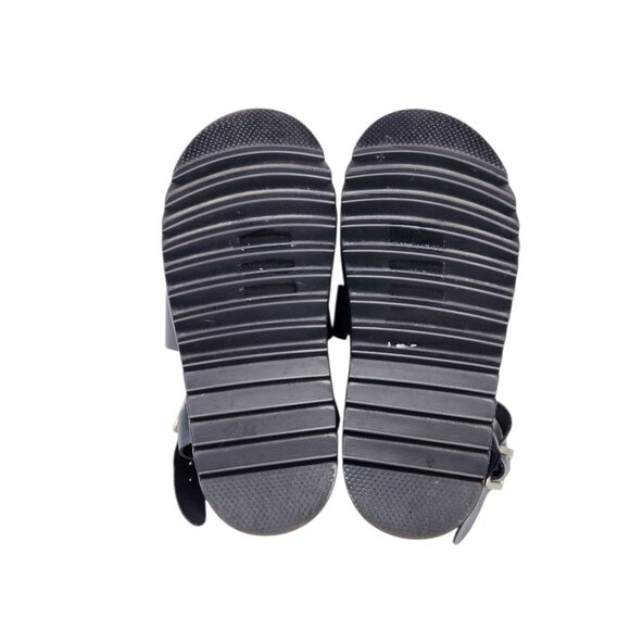 Madden Girl Daze Lug-Sole Platform Black Sandals Women's Size 8 - Picture 8 of 8